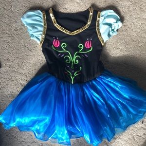 Blue and Black Kids Costume Dress